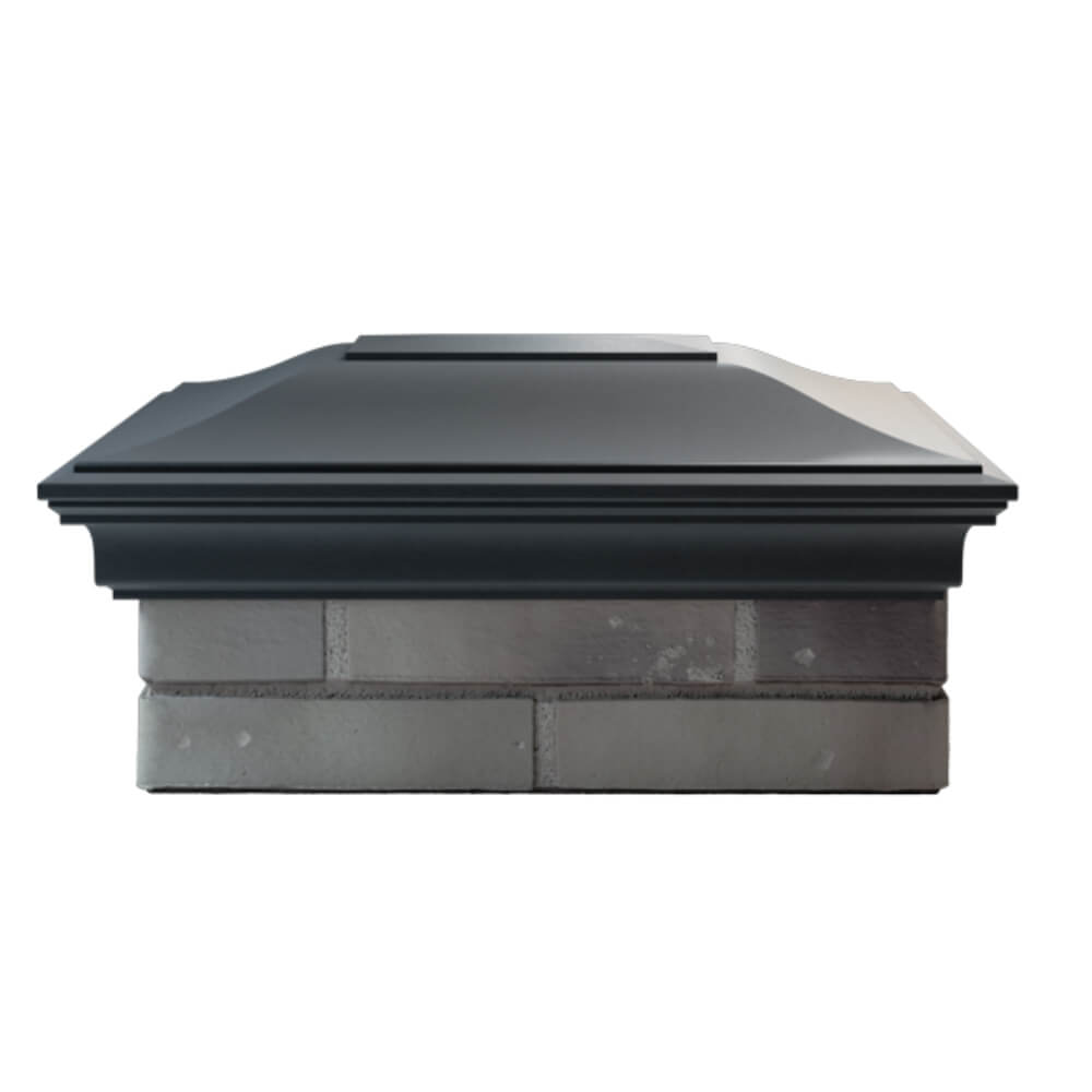 Колпак Zking Монблан Серый на столб 2х1.5 кирпича (515х385мм) в Анапе фото