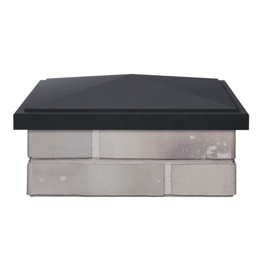 Колпак Zking БонаМоно Серый на столб 1.5х1.5 кирпича (385х385, 400х400мм) Анапа фото