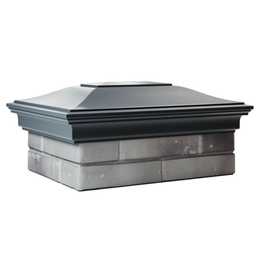 Колпак Zking Монблан Серый на столб 2х1.5 кирпича (515х385мм) в Анапе фото