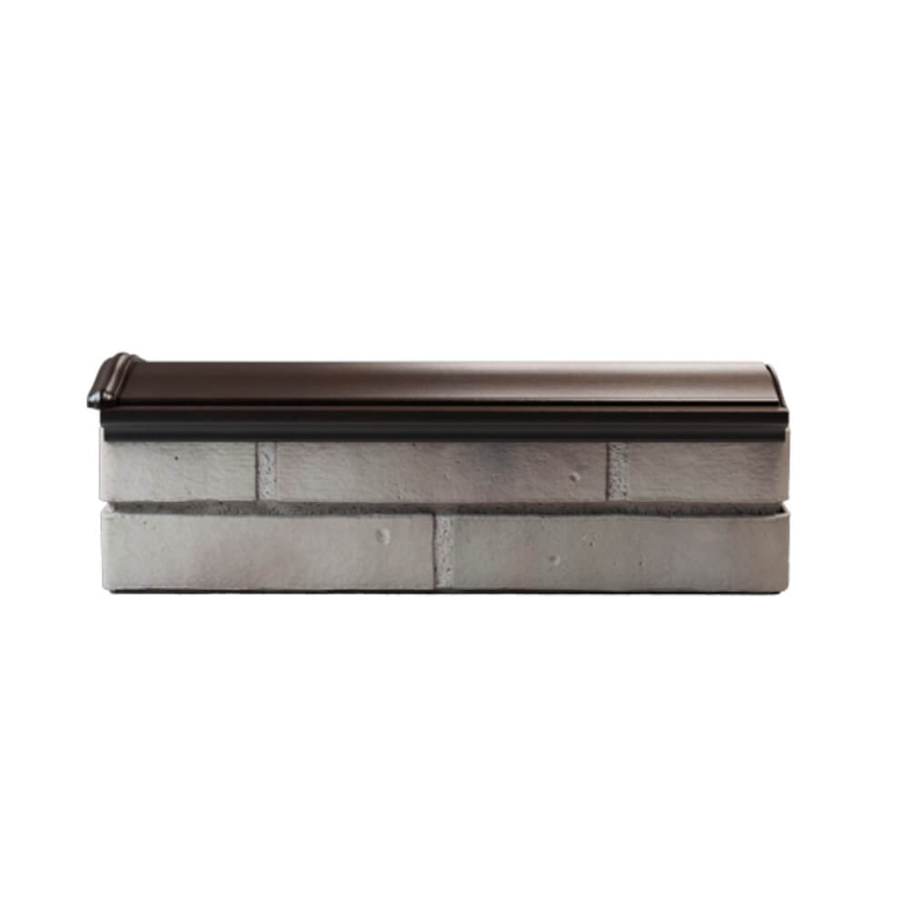 Парапет Zking Монблан Коричневый посадка на 0.5 кирпича (130мм) в Анапе фото