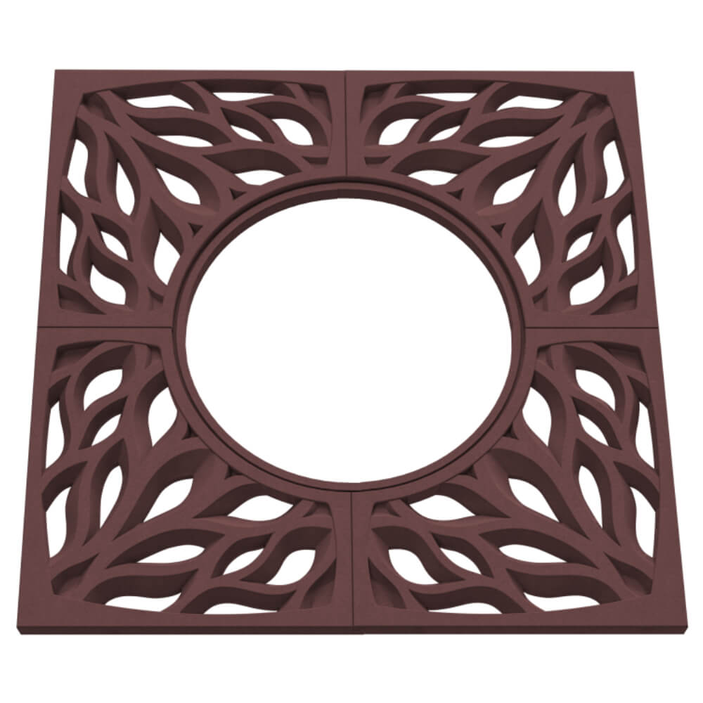 Приствольная решетка для дерева ZKING CRUST 1.2х1.2м Коричневая в Анапе фото