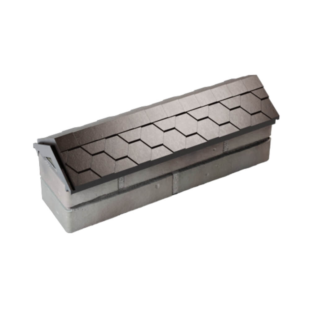 Парапет Zking Эверест Коричневый с посадкой на 0.5 кирпича (130мм) в Анапе фото