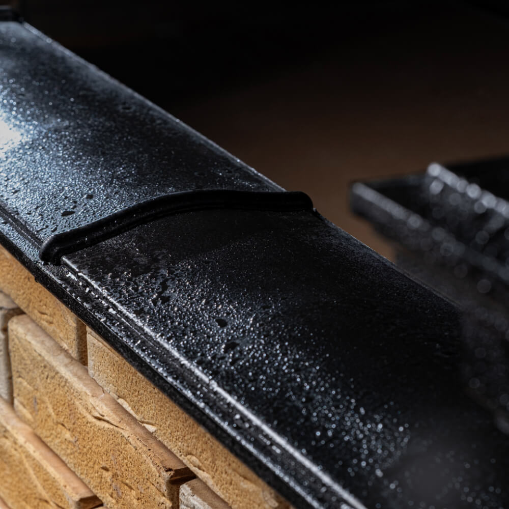 Парапет Zking Монблан Черный посадка на 0.5 кирпича (130мм) в Анапе фото