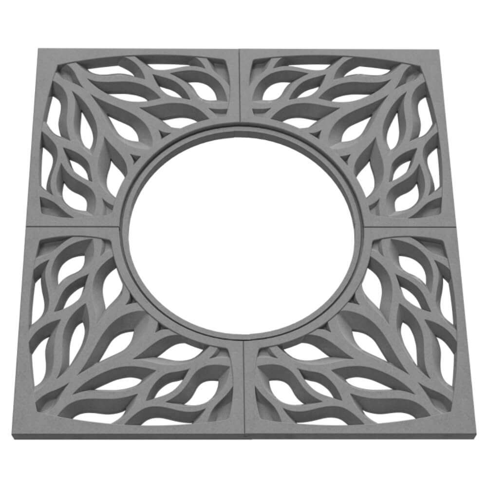 Приствольная решетка для дерева ZKING CRUST 1.2х1.2м Серая в Анапе фото