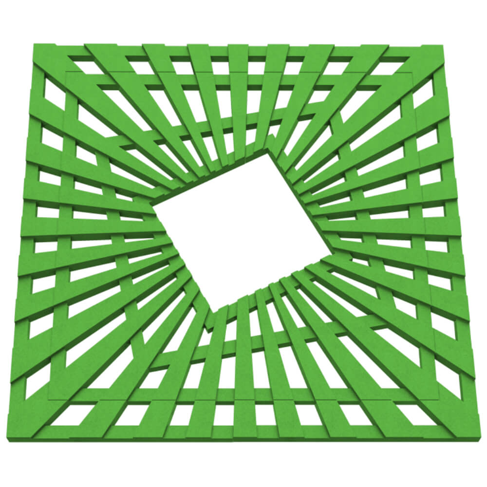 Приствольная решетка для дерева ZKING ATMOSPHERE 1.2х1.2м Зеленая в Анапе фото