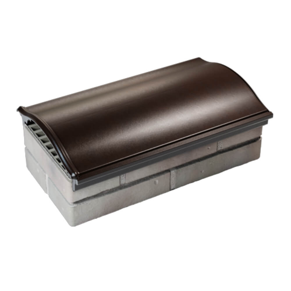 Парапет Zking Монблан Коричневый посадка на 1 кирпич (200/225/255мм) в Анапе фото