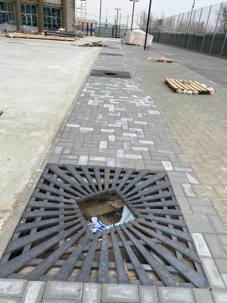 Приствольная решетка для дерева ZKING ATMOSPHERE 1.2х1.2м Черная в Анапе фото