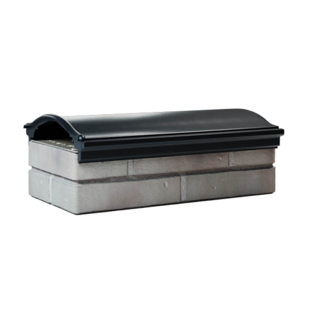 Парапет Zking Монблан Черный посадка на 1 кирпич (200/225/255мм) Анапа фото