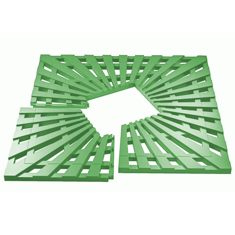 Приствольная решетка для дерева ZKING ATMOSPHERE 1.2х1.2м Зеленая в Анапе фото