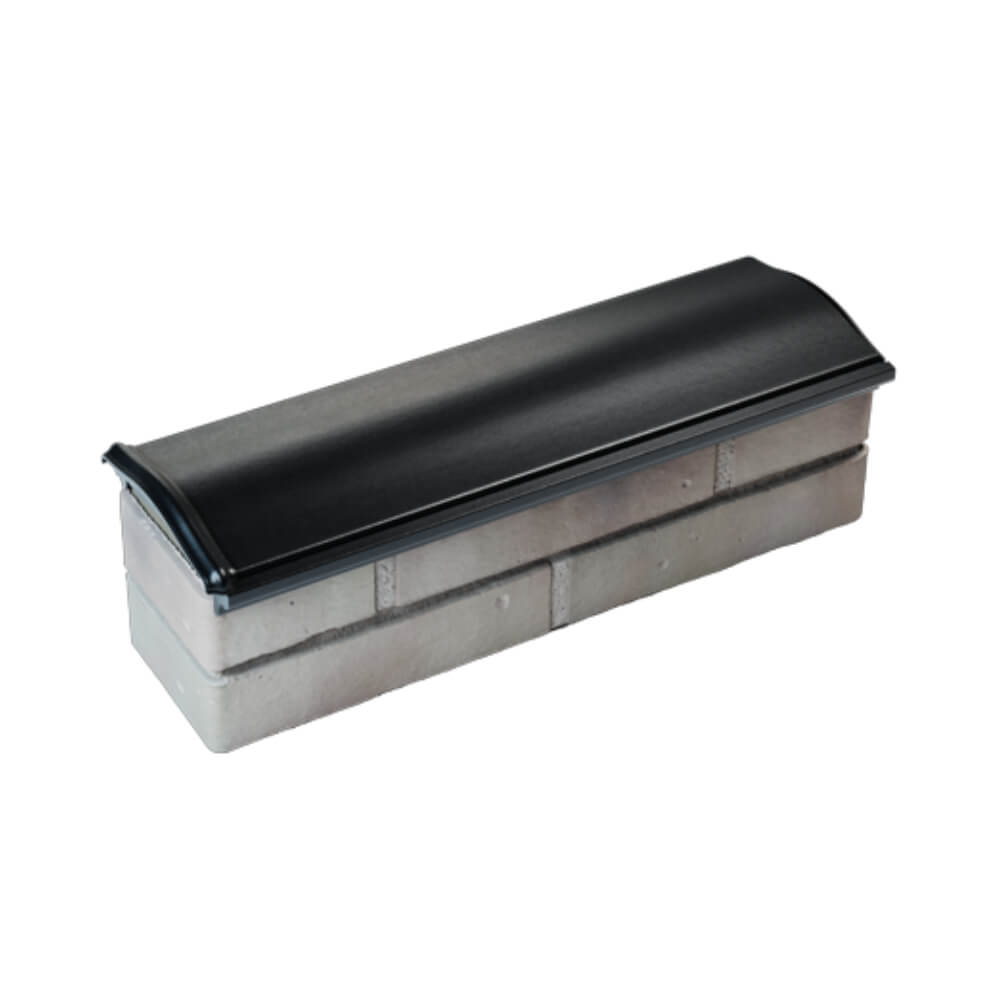 Парапет Zking Монблан Черный посадка на 0.5 кирпича (130мм) в Анапе фото