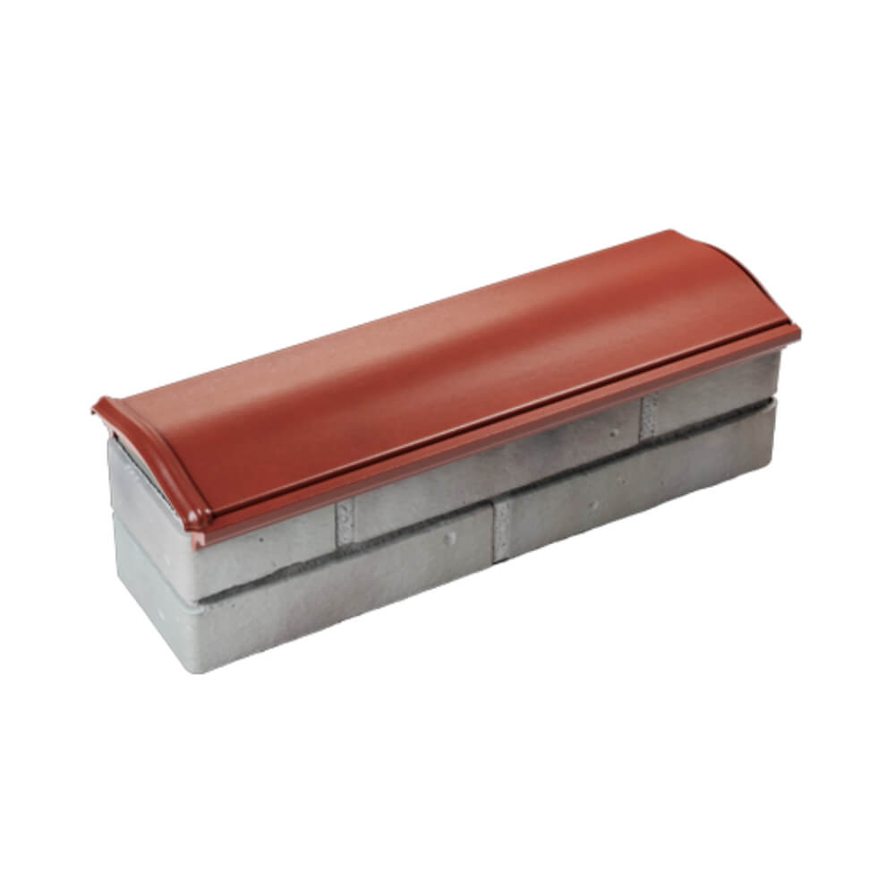 Парапет Zking Монблан Красный посадка на 0.5 кирпича (130мм) в Анапе фото