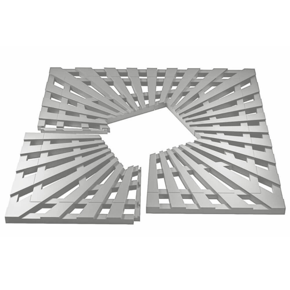 Приствольная решетка для дерева ZKING ATMOSPHERE 1.2х1.2м Бежевая в Анапе фото