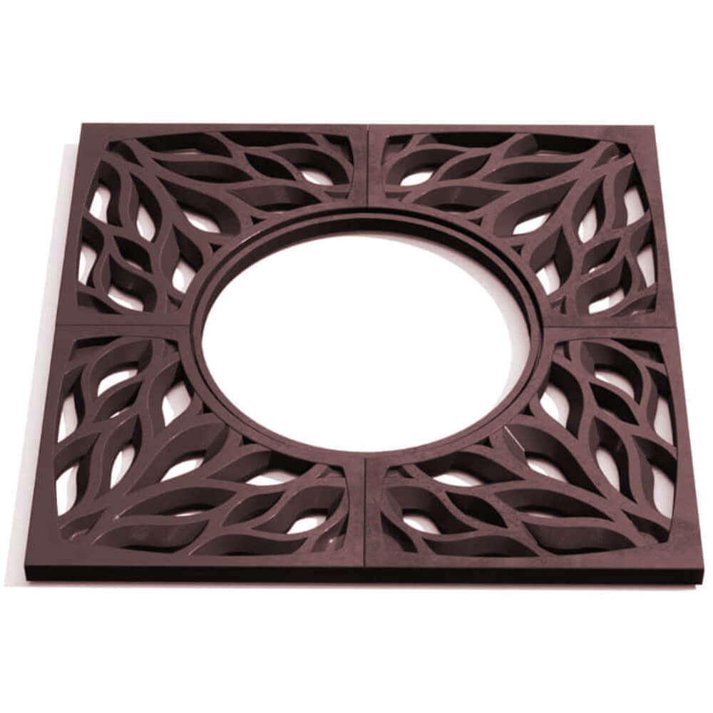 Приствольная решетка для дерева ZKING CRUST 1.2х1.2м Коричневая Анапа фото