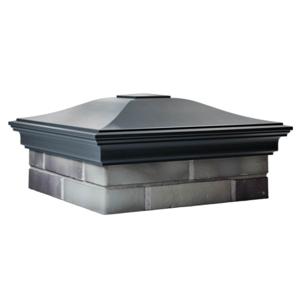 Колпак Zking Монблан Серый на столб 2х2 кирпича (515х515мм) в Анапе фото