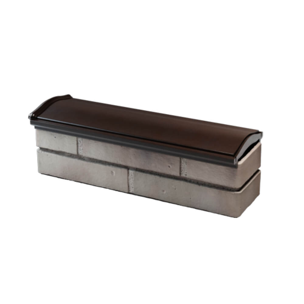 Парапет Zking Монблан Коричневый посадка на 0.5 кирпича (130мм) в Анапе фото