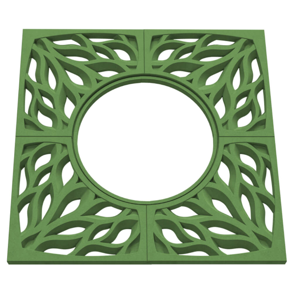 Приствольная решетка для дерева ZKING CRUST 1.2х1.2м Зеленая в Анапе фото