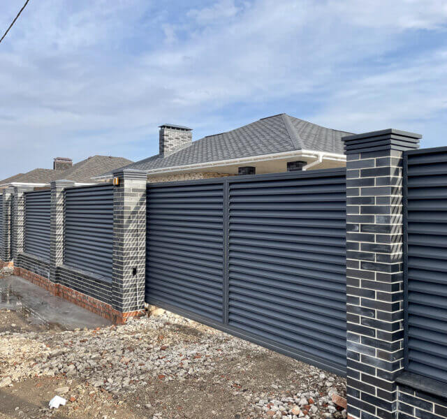 Колпак Zking Бона ХайТек Серый на столб 1.5х1.5 кирпича (385х385мм) в Анапе фото