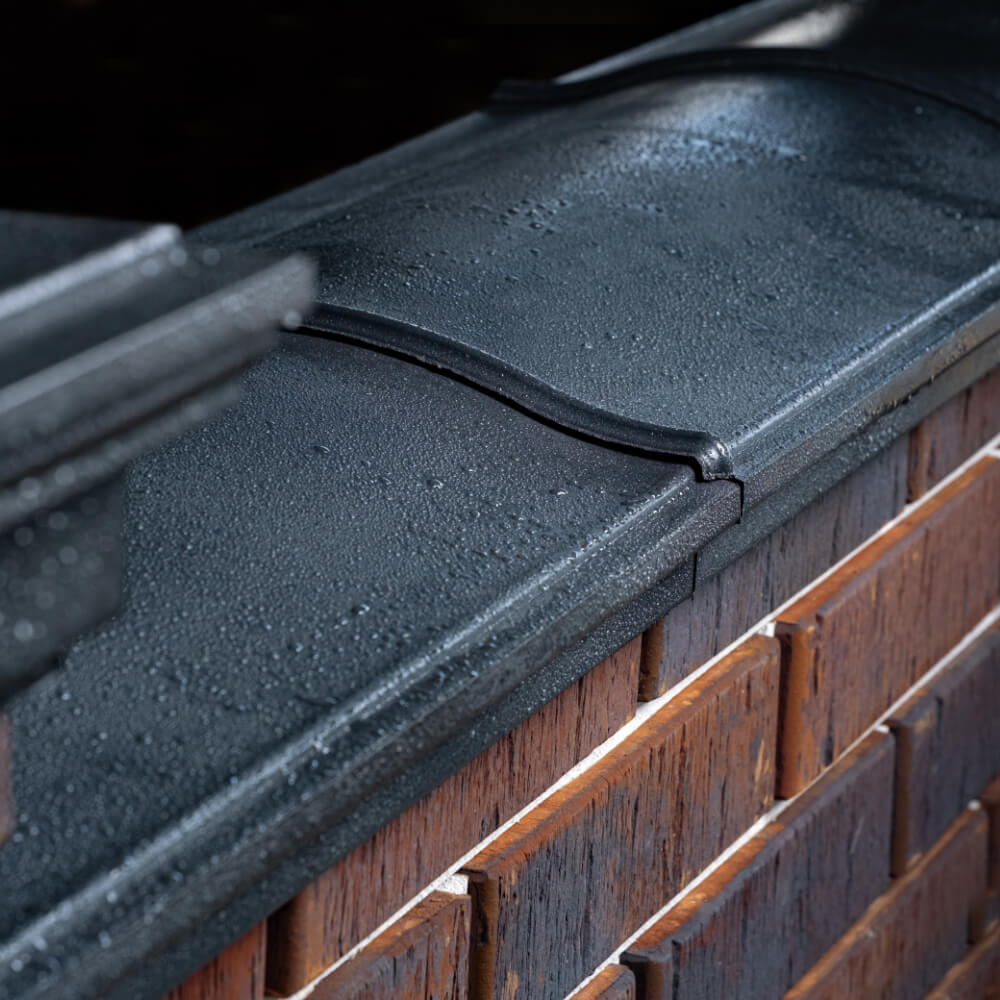 Парапет Zking Монблан Черный посадка на 0.5 кирпича (130мм) в Анапе фото