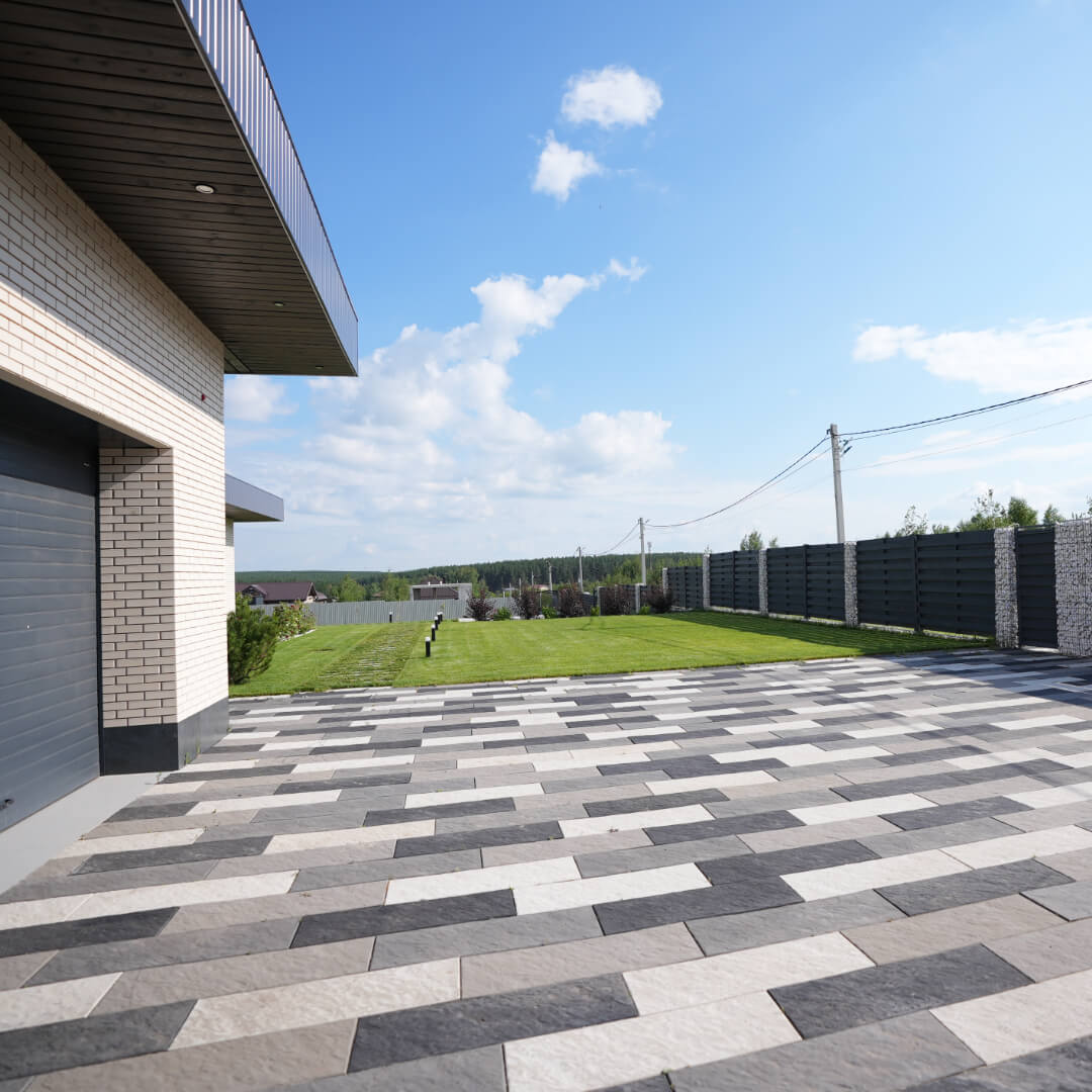 Шаговая плита STONE Черный Сланец 990х330х55мм в Анапе фото